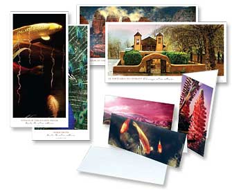 Prints, borderless prints and notecards